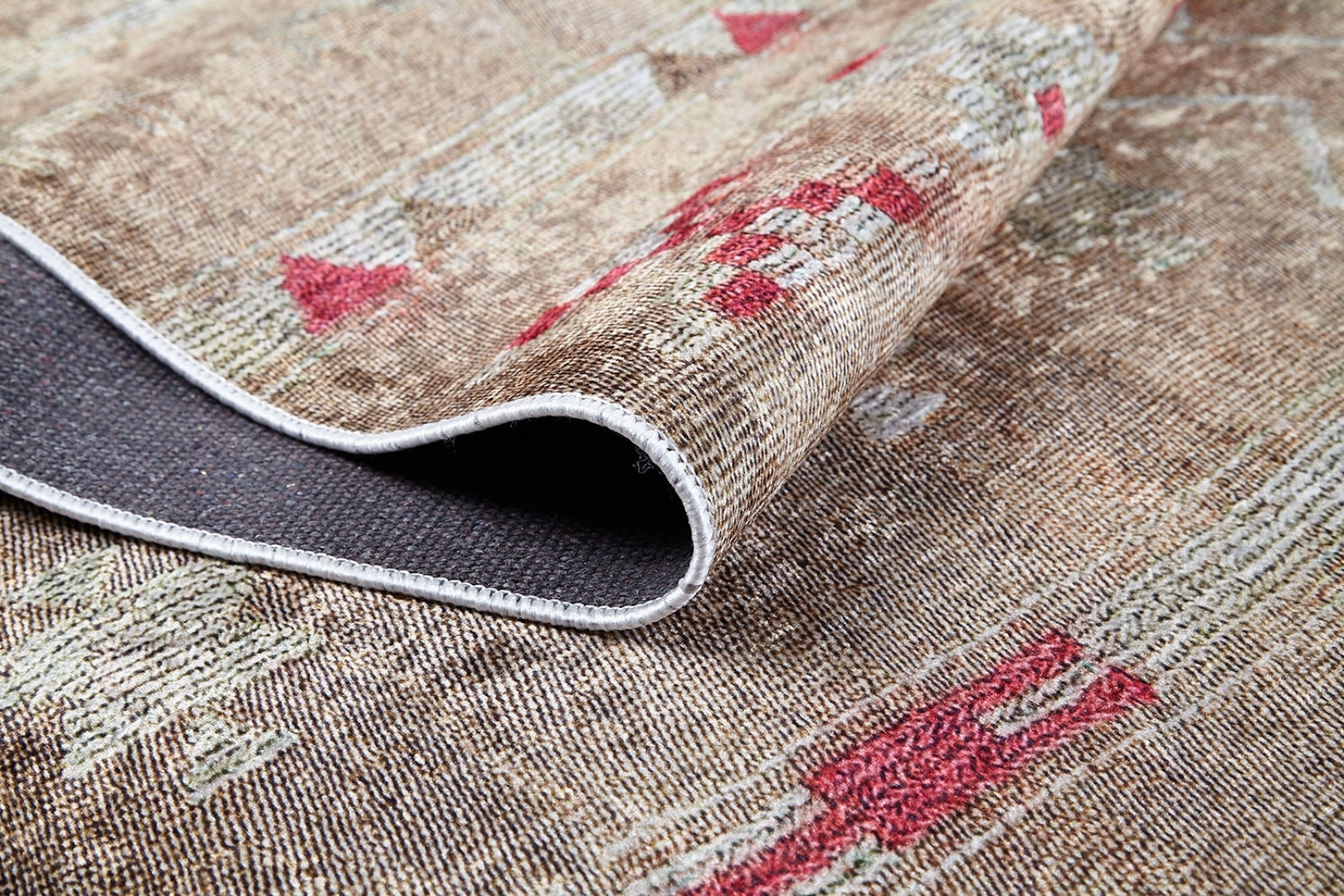 Thane Bej Modern Dijital Baskı Halı Halınet