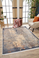 Outlet Digital Bedruckter Teppich, Grau - Beige 240x300 cm