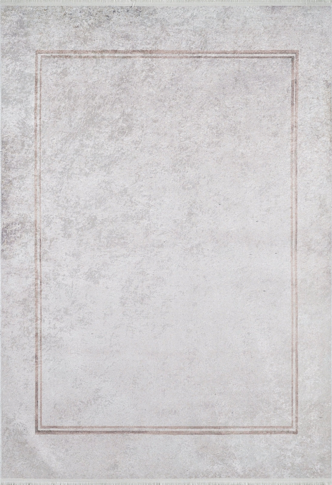 Koçi Krem Çerçeveli Dijital Baskı Halı Halınet