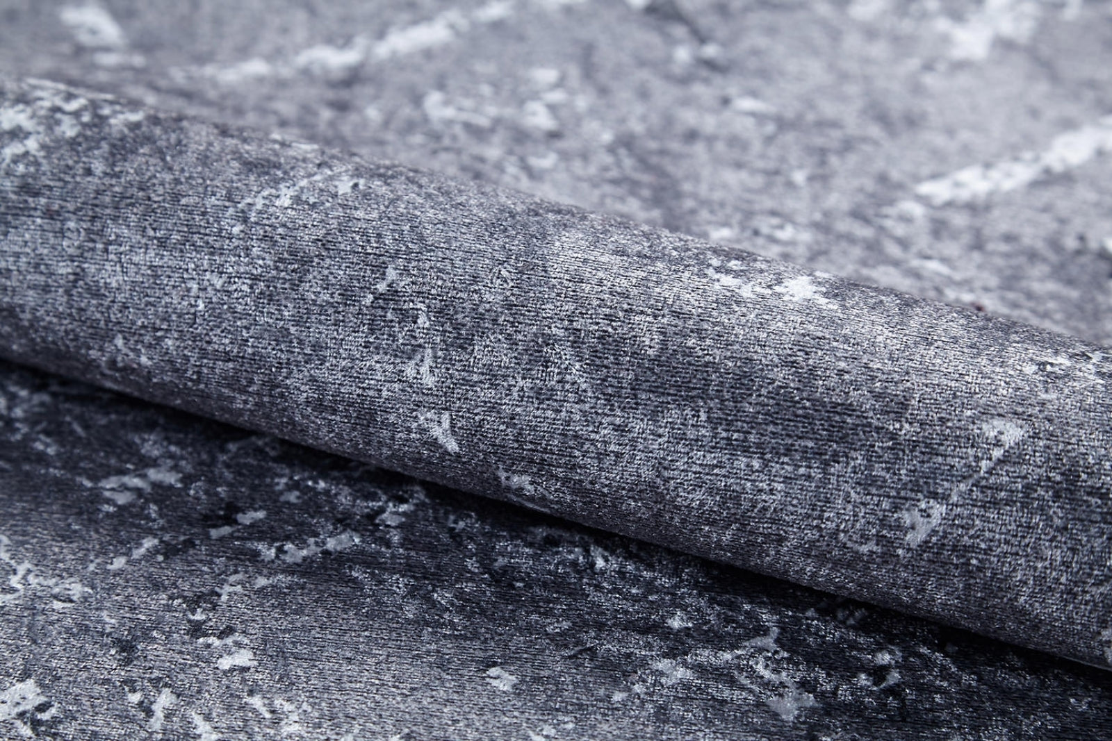 Monclova Gri Geometrik Dijital Baskı Halı Halınet