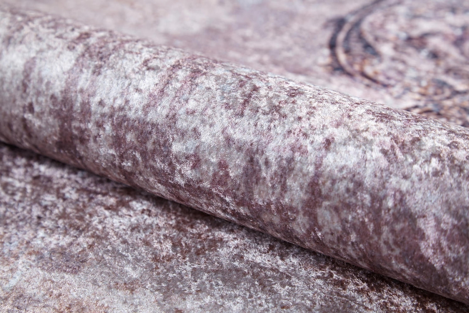 Mexicali Kahverengi Klasik Dijital Baskı Halı Halınet