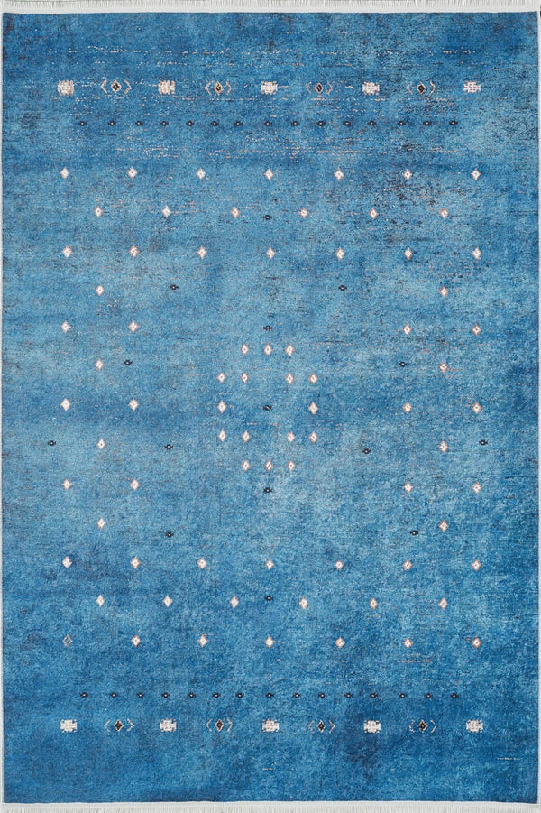 Dokulu Modern Halı - Yıkanabilir - Kaymaz Taban - Pati Dostu