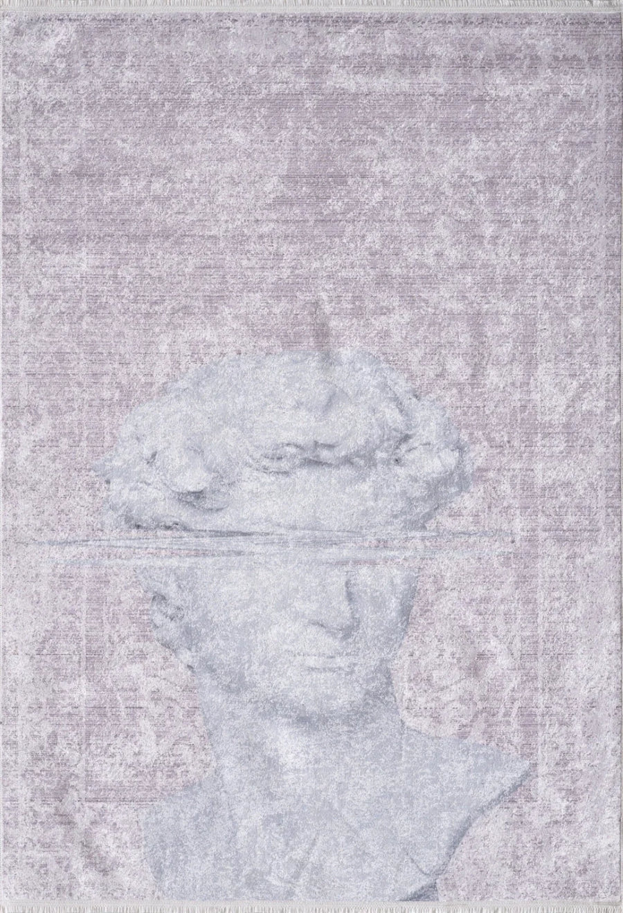 Figürlü Modern Halı - Yıkanabilir - Kaymaz Taban - Pati Dostu