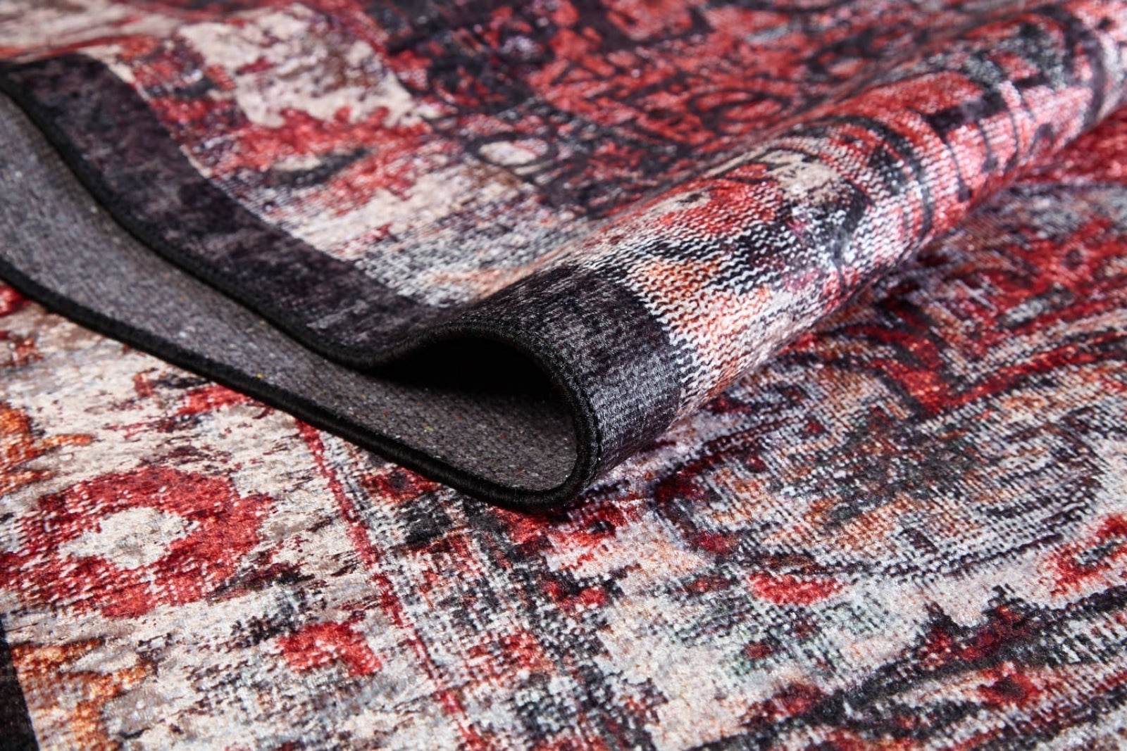 Sandomierski Kırmızı Özel Tasarım Dijital Baskı Halı Halınet