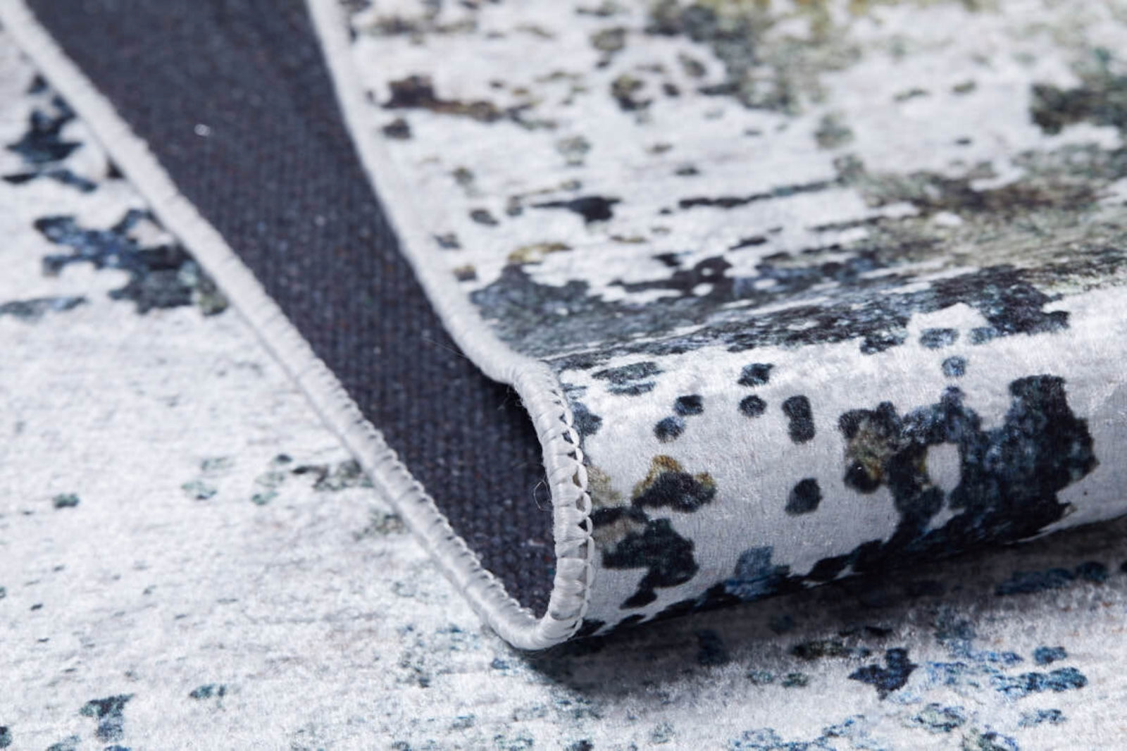 Ivanovo Gri Modern Dijital Baskı Halı Halınet