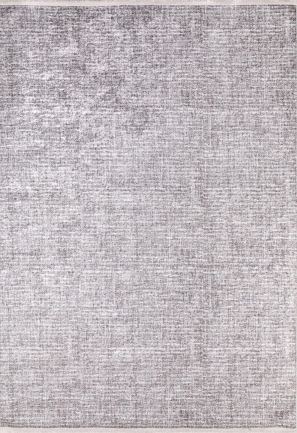 Bej Krem Düz Modern Halı - Yıkanabilir - Kaymaz Taban - Pati Dostu