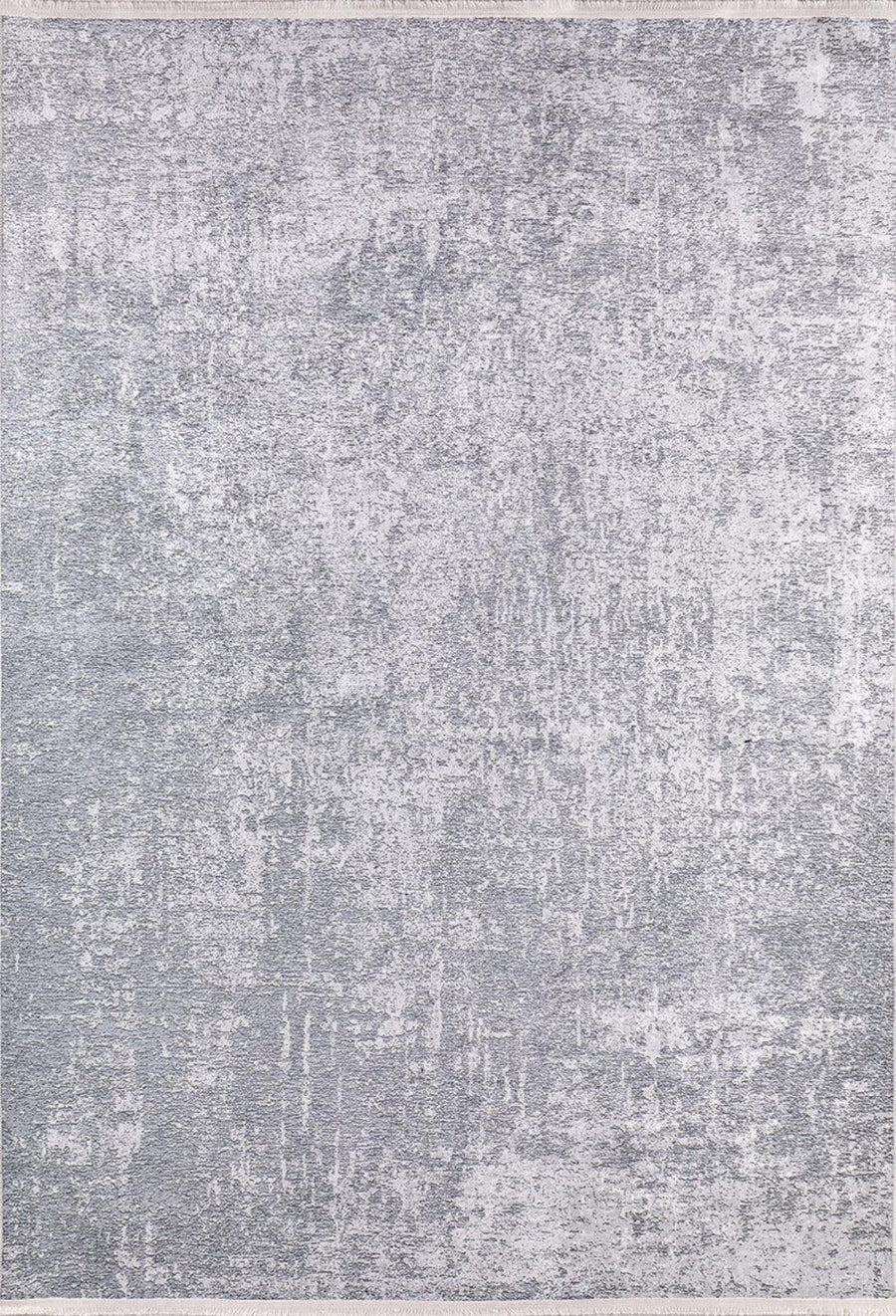 Grey White Modern Abstract Pattern Digitally Printed Rug Non-Slip HLN793 – in the living room