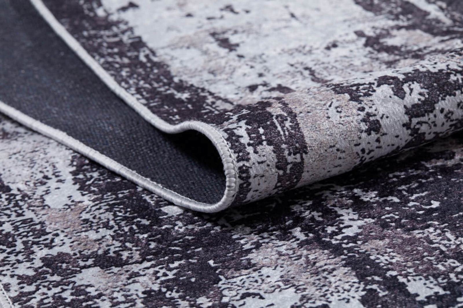 Vologda Gri Modern Dijital Baskı Halı Halınet