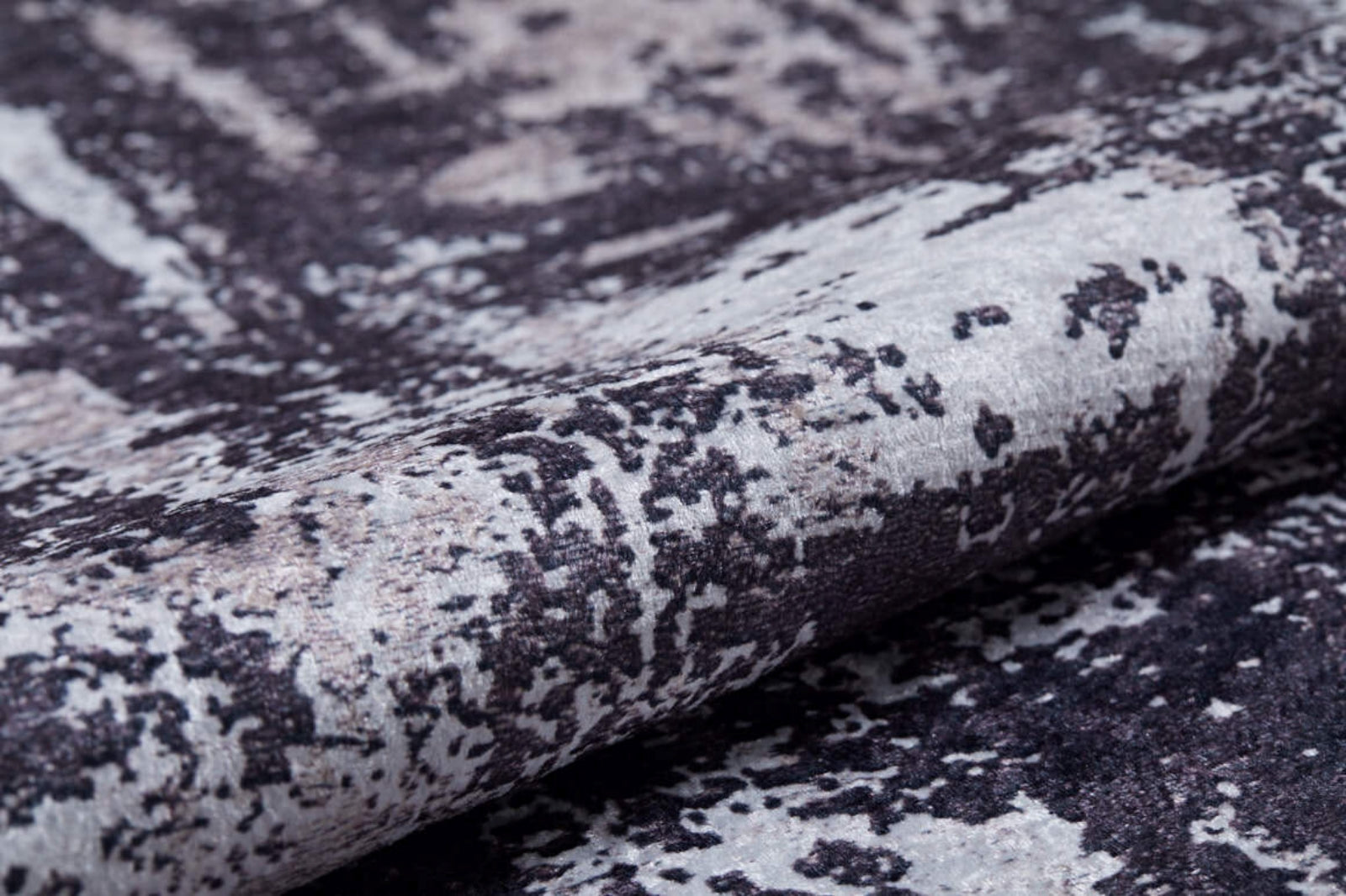 Vologda Gri Modern Dijital Baskı Halı Halınet