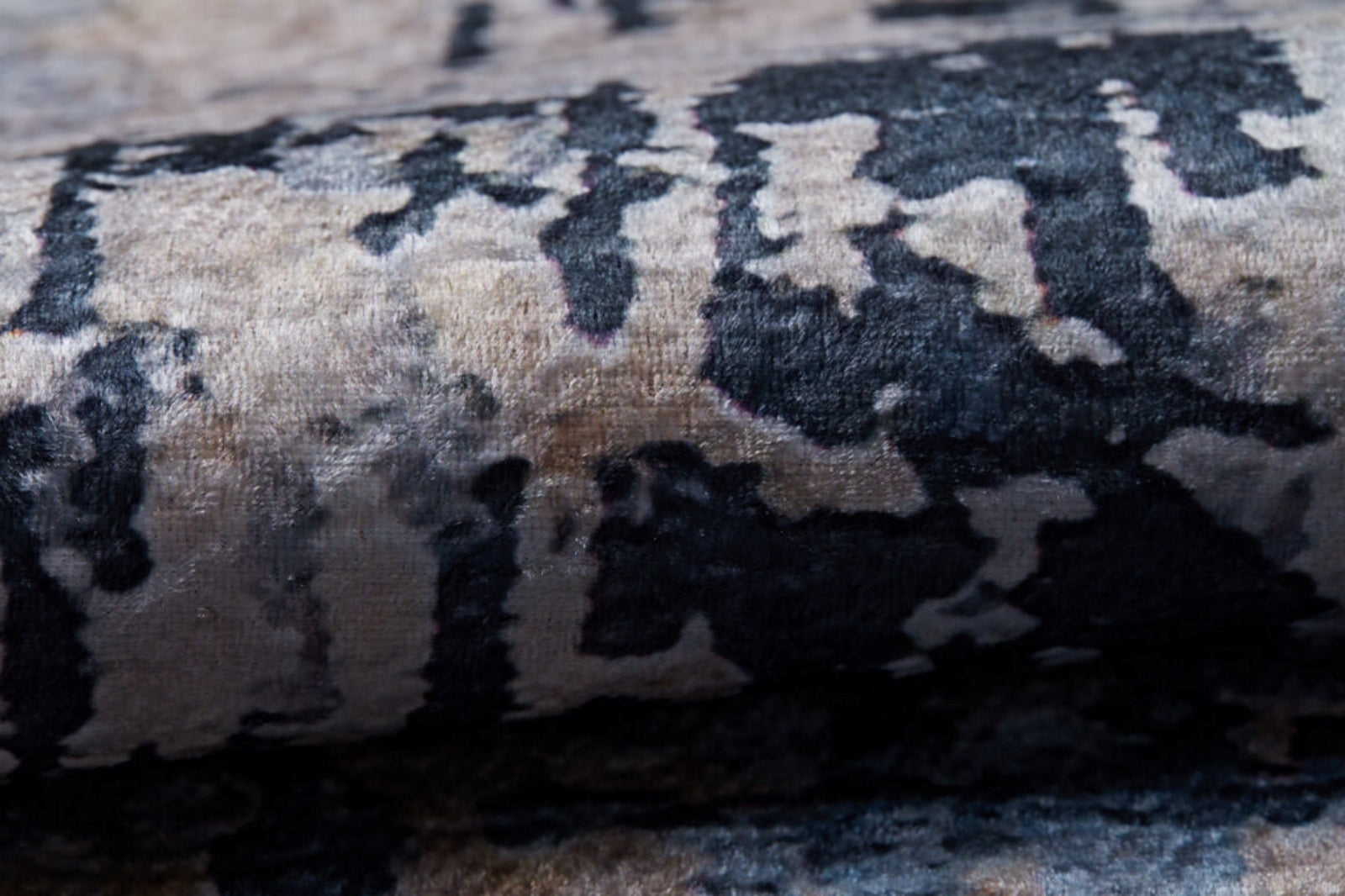 Saransk Mavi Modern Dijital Baskı Halı Halınet