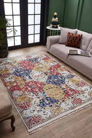 Zebrzydowska Kırmızı Klasik Dijital Baskı Halı Halınet