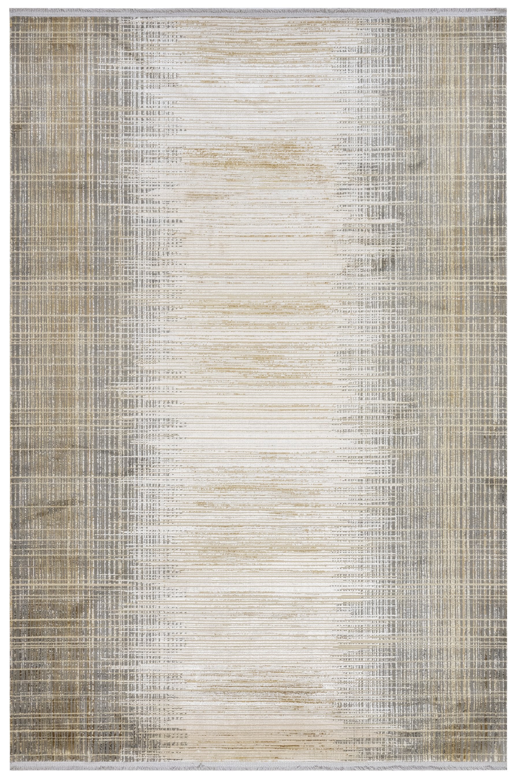 Bettine Gold Modern Viskon Makine Halısı Nexus