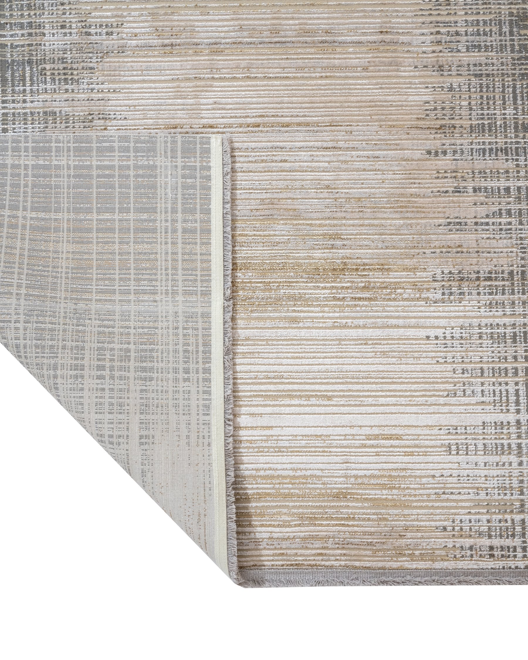 Bettine Gold Modern Viskon Makine Halısı Nexus