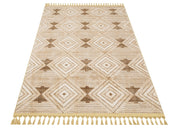 Pratyusha  Bej Kadife Dijital Baskı Halı