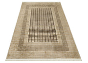 Pranidhi  Bej Kadife Dijital Baskı Halı