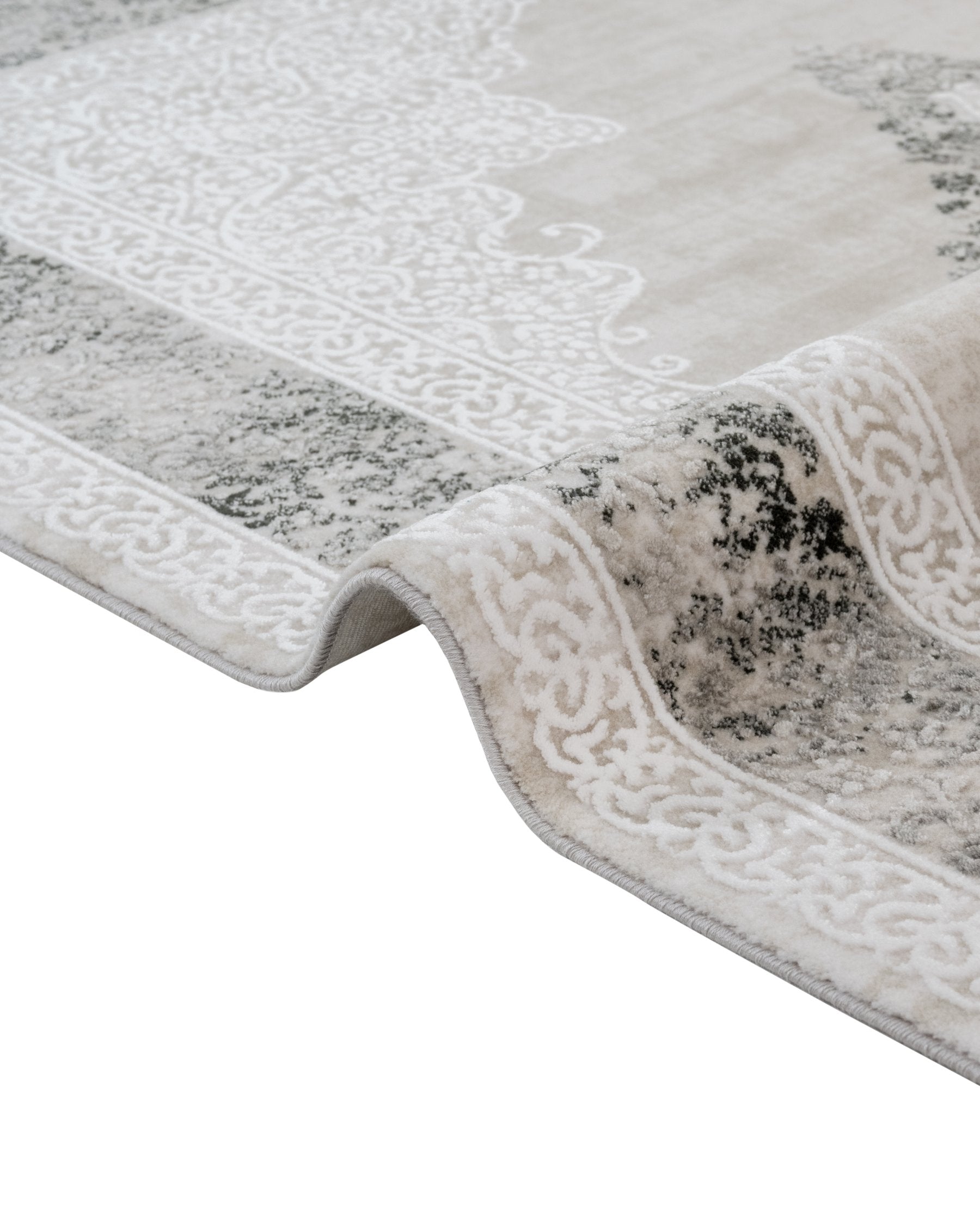 Beavis Antrasit Klasik Akrilik Makine Halısı Nexus