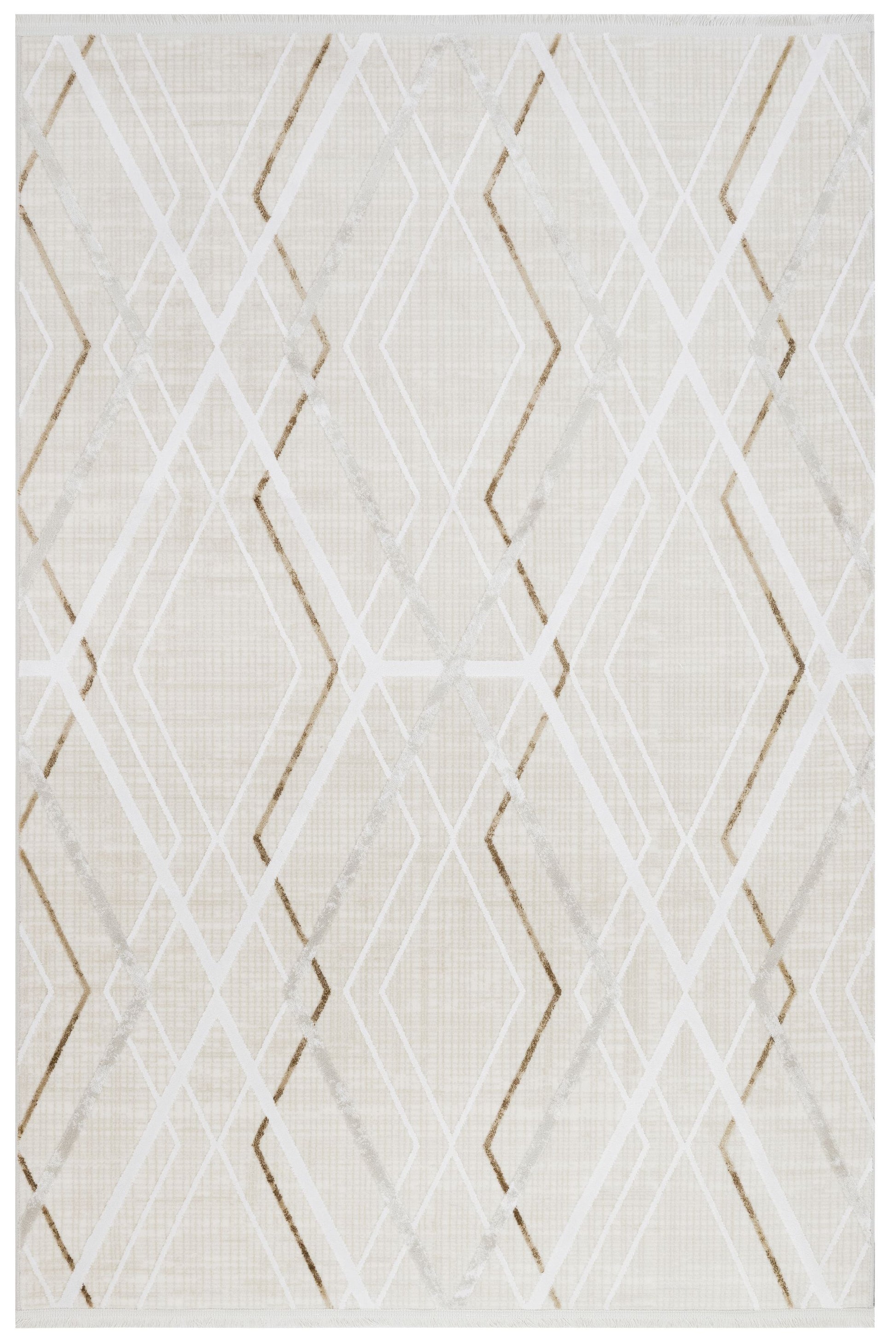 Bernadette Vizon Geometrik Akrilik Makine Halısı Nexus