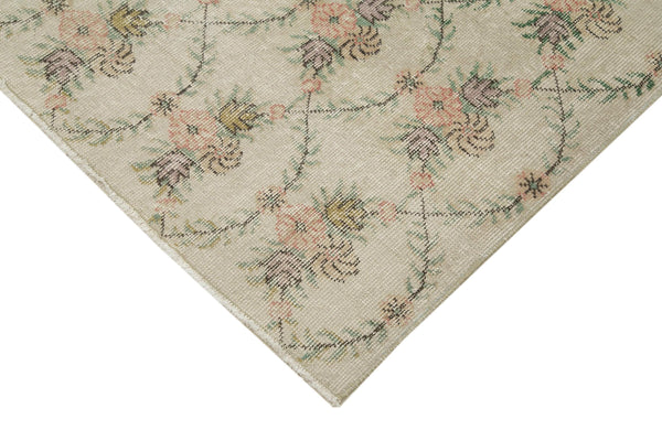 Checkered Kilim Bej Damalı Pamuk Yün El Dokuma Halısı 180x284 Agacan
