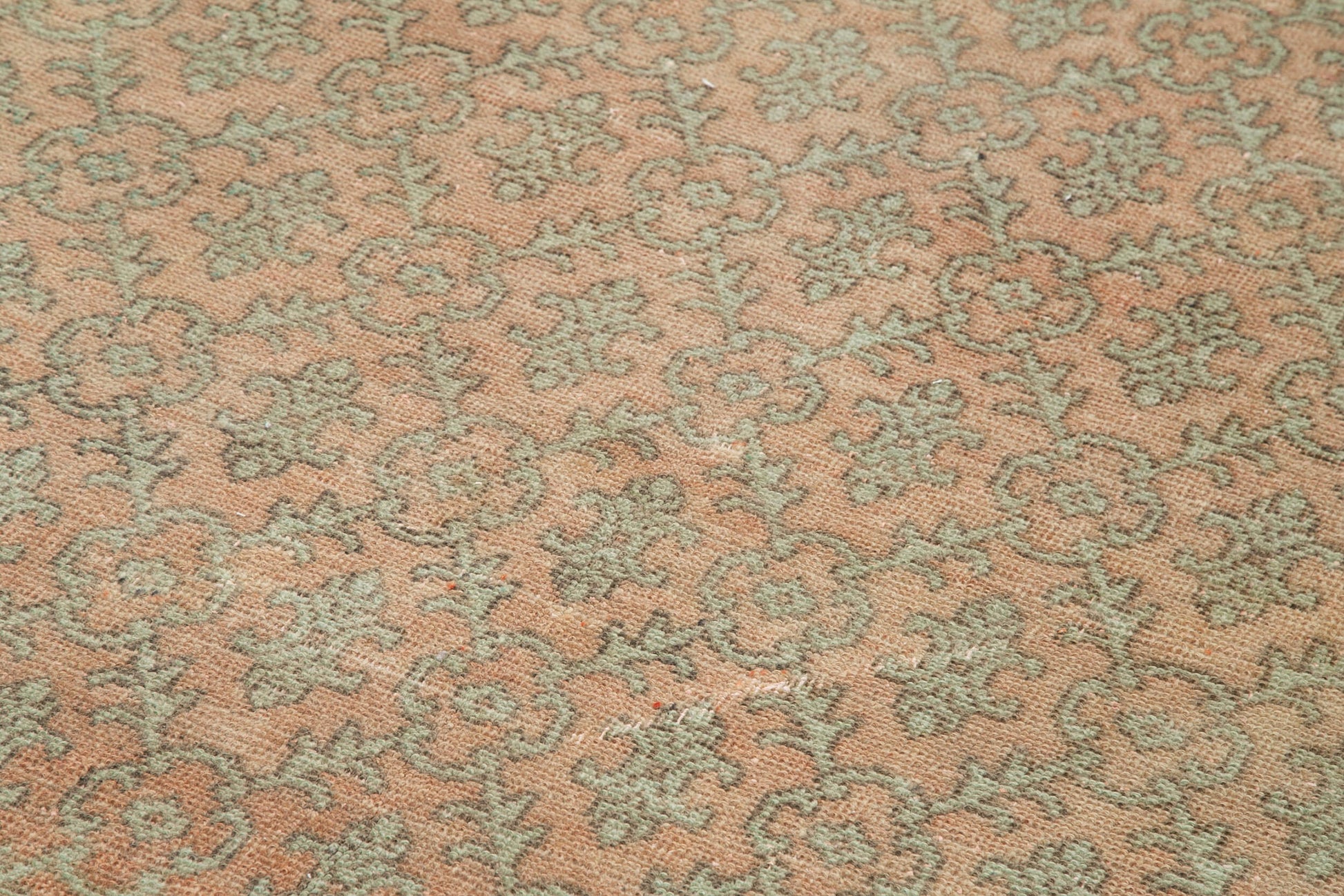 Checkered Kilim Bej Damalı Pamuk Yün El Dokuma Halısı 170x292 Agacan