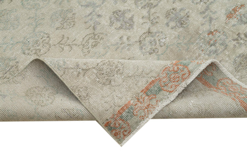 Checkered Kilim Bej Damalı Pamuk Yün El Dokuma Halısı 180x294 Agacan