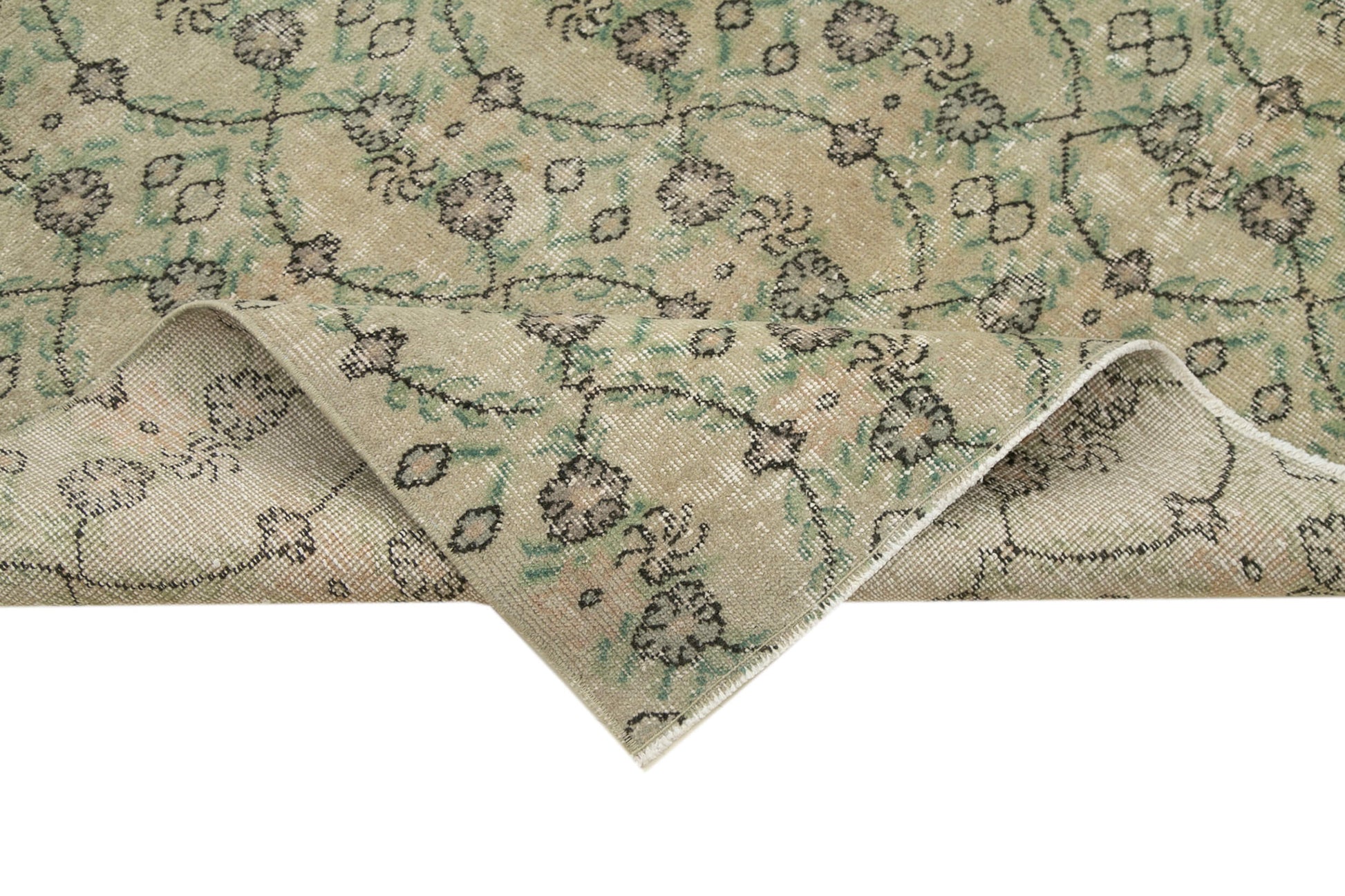 Checkered Kilim Bej Damalı Pamuk Yün El Dokuma Halısı 163x259 Agacan