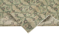 Checkered Kilim Bej Damalı Pamuk Yün El Dokuma Halısı 163x259 Agacan