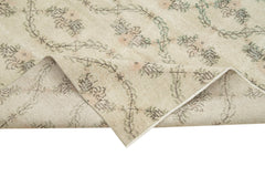 Checkered Kilim Bej Damalı Pamuk Yün El Dokuma Halısı 150x260 Agacan