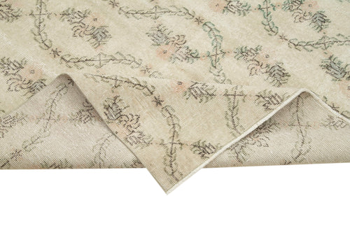 Checkered Kilim Bej Damalı Pamuk Yün El Dokuma Halısı 150x260 Agacan