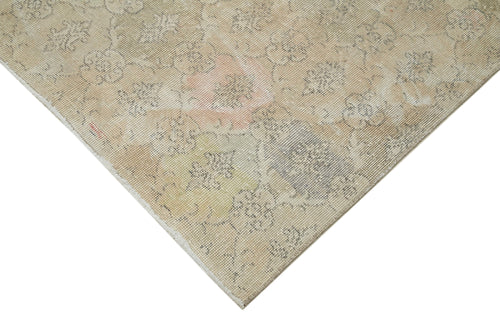 Checkered Kilim Bej Damalı Pamuk Yün El Dokuma Halısı 174x260 Agacan