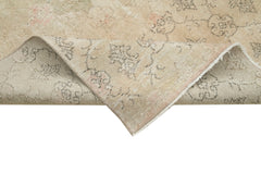 Checkered Kilim Bej Damalı Pamuk Yün El Dokuma Halısı 174x260 Agacan