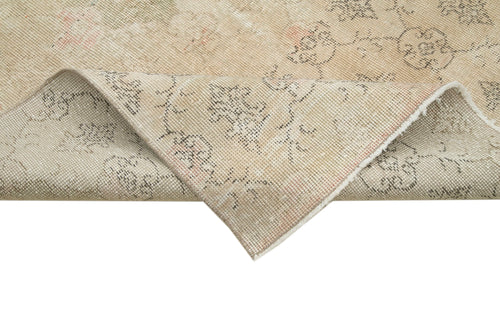 Checkered Kilim Bej Damalı Pamuk Yün El Dokuma Halısı 174x260 Agacan