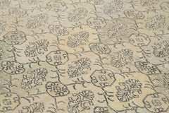 Checkered Kilim Bej Damalı Pamuk Yün El Dokuma Halısı 165x268 Agacan