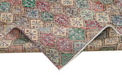 Checkered Kilim Beyaz Damalı Pamuk Yün El Dokuma Halısı 145x266 Agacan