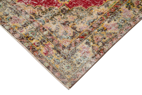 Checkered Kilim Kırmızı Damalı Pamuk Yün El Dokuma Halısı 164x268 Agacan