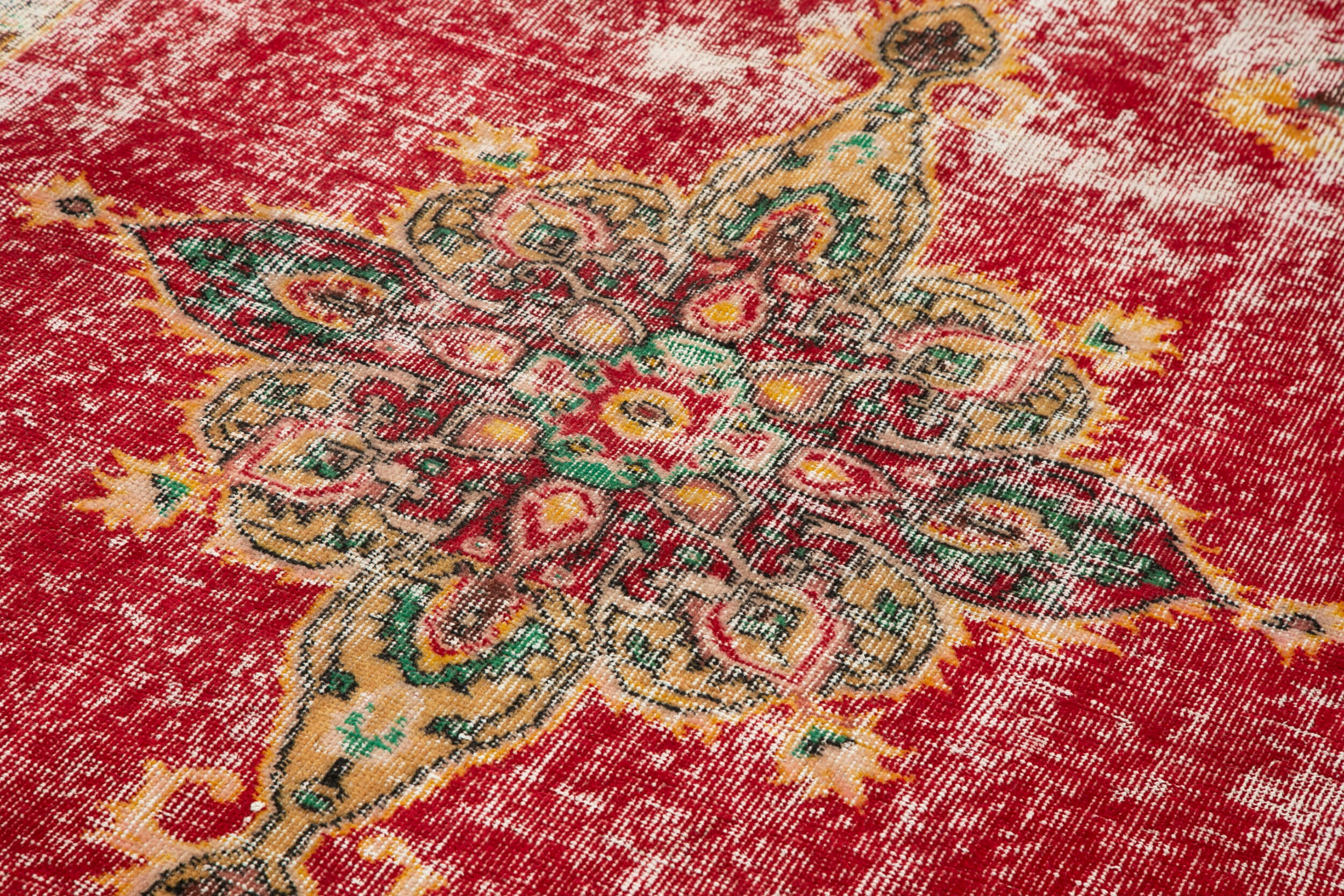 Checkered Kilim Kırmızı Damalı Pamuk Yün El Dokuma Halısı 164x268 Agacan