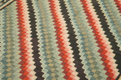 Moldovian Floral Kahverengi Çiçekli Pamuk Yün Keçi Tüyü El Dokuma Halısı 163x216 Agacan