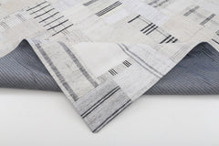 Kırk Yama Bej Patchwork Pamuk Yün El Dokuma Halısı 253x304 Agacan