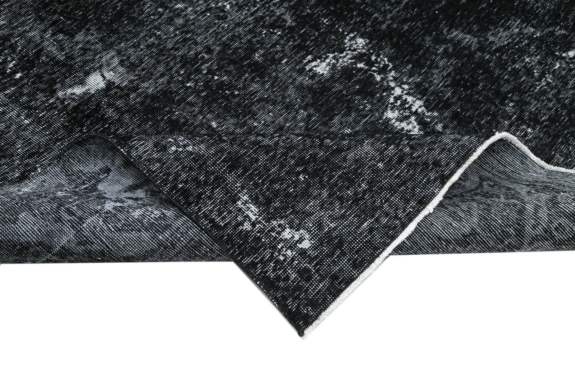 Persian Siyah Klasik Pamuk Yün El Dokuma Halısı 292x383 Agacan