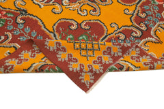 Moldovian Floral Kırmızı Çiçekli Pamuk Yün Keçi Tüyü El Dokuma Halısı 192x275 Agacan