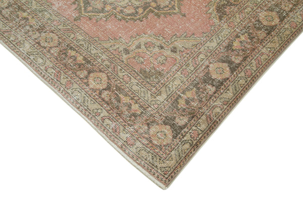 Zile Bej Eskitme Pamuk Yün El Dokuma Halısı 148x397 Agacan