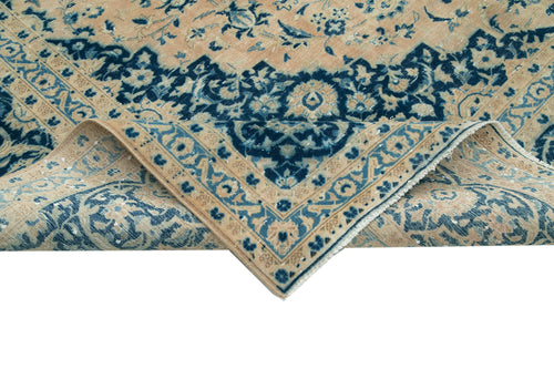 Persian Bej Klasik Pamuk Yün El Dokuma Halısı 302x413 Agacan