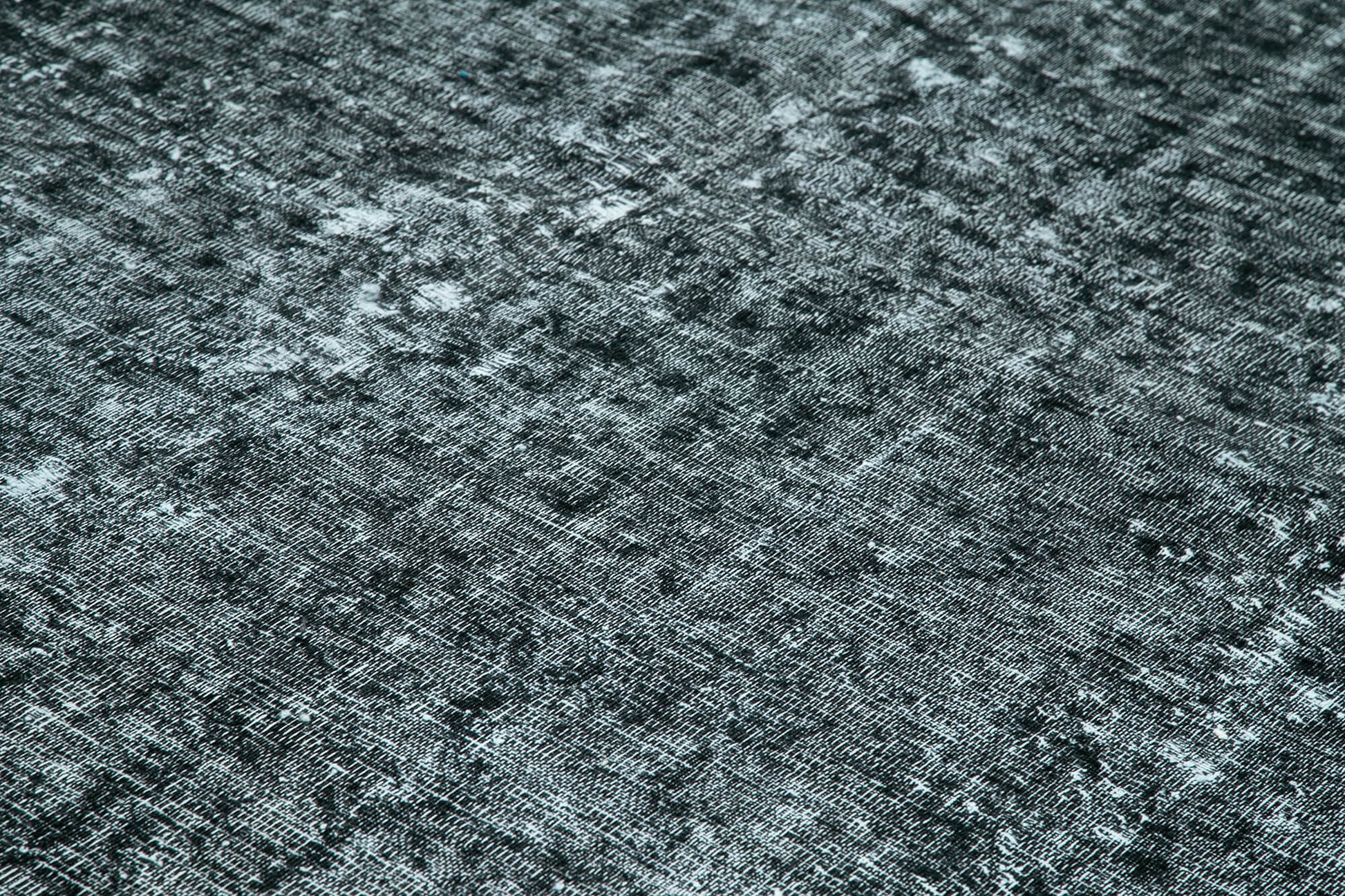 Persian Siyah Klasik Pamuk Yün El Dokuma Halısı 298x365 Agacan