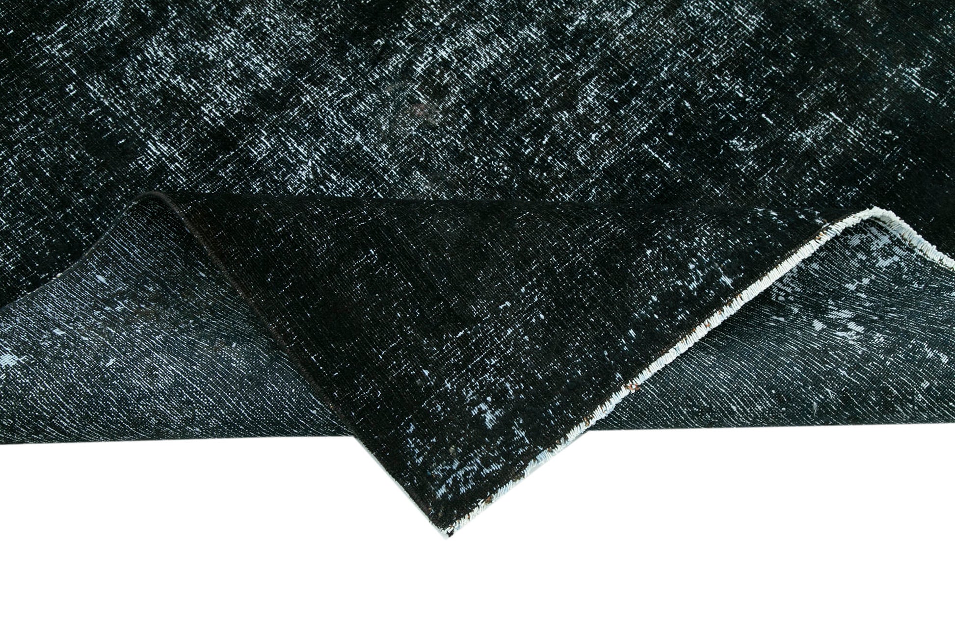 Persian Siyah Klasik Pamuk Yün El Dokuma Halısı 292x386 Agacan