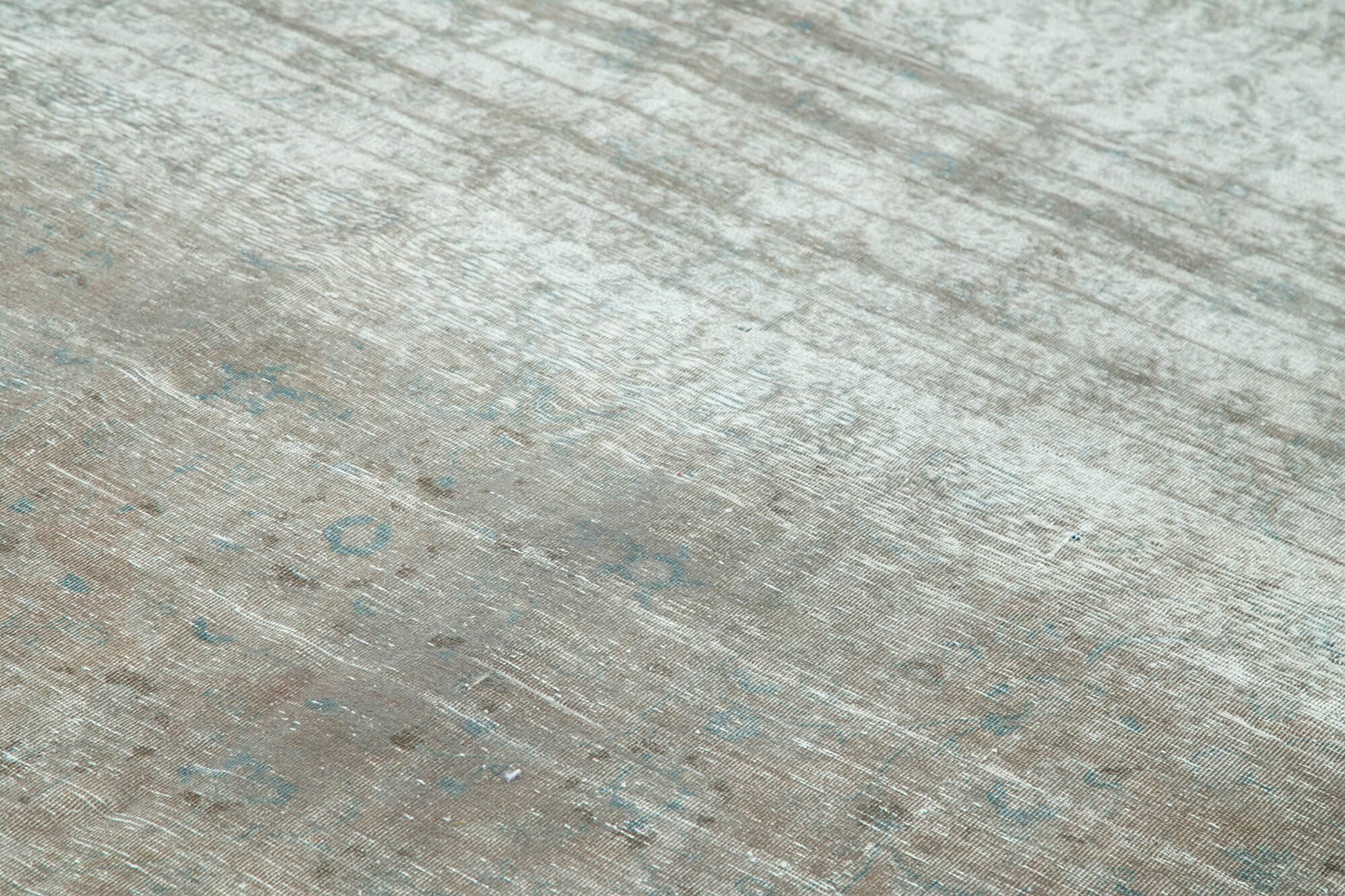 Persian Gri Klasik Pamuk Yün El Dokuma Halısı 295x383 Agacan