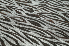 Scrap Turuncu Geometrik Pamuk Yün El Dokuma Halısı 250x307 Agacan