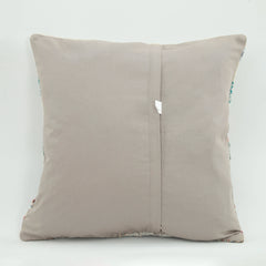 Emel Krem Çizgili Yün Dekoratif Yastık Kılıfı 50x50 Agacan