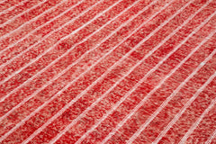 Geometric Carpet Kırmızı Geometrik Pamuk Yün El Dokuma Halısı 212x310 Agacan