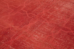 Geometric Carpet Kırmızı Geometrik Pamuk Yün El Dokuma Halısı 200x290 Agacan