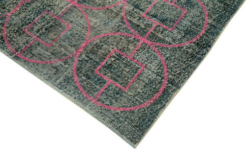 Geometric Carpet Gri Geometrik Pamuk Yün El Dokuma Halısı 220x320 Agacan