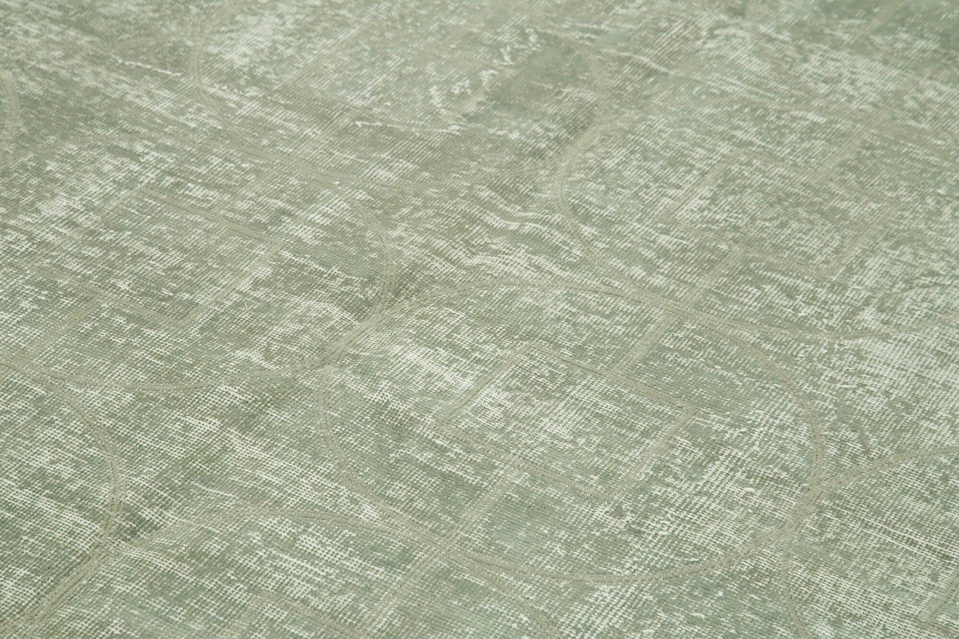 Geometric Carpet Gri Geometrik Pamuk Yün El Dokuma Halısı 190x290 Agacan